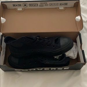 Brand new black converse sneakers